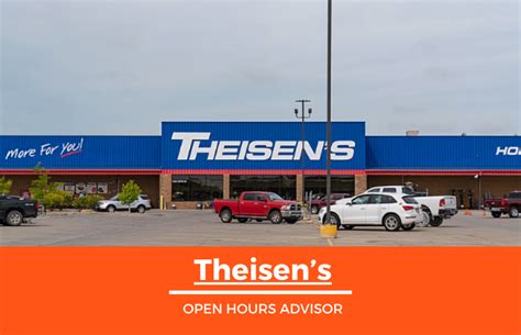 theisens charles city|Theisens Locations, Hours of Operation & Phone。